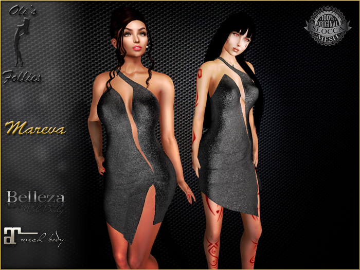 Oli's Follies Mareva black dress