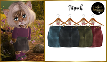 *DB* DINKIES KLARA LEATHER SKIRT* FATPACK