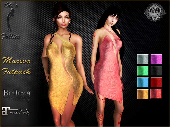 Oli's Follies Mareva dress FATPACK
