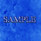 Zoy Texture [ Snow Ice 02 ] Seamless - Sea Blue