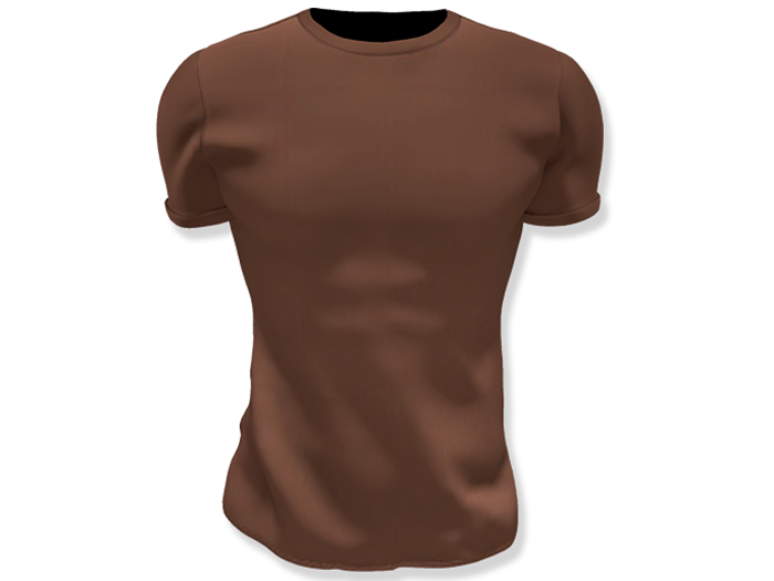 MINIMAL - Basic Tshirt Brown