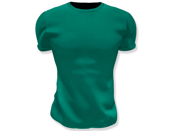MINIMAL - Basic Tshirt Turquoise