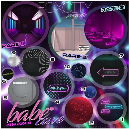 FOXCITY. Babe Cave Gacha - 4 - Bye (Common)