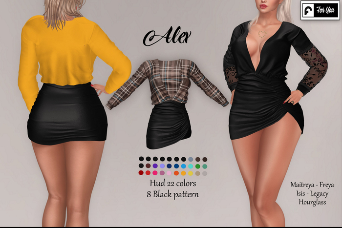 ::F:: Alex Dress 30 models (Add)
