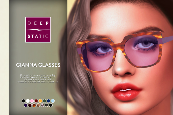Gianna Glasses by DEEP STATIC