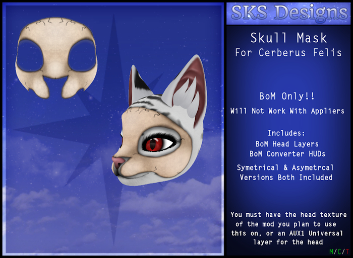 SKS BoM Mask for Cerberus Felis