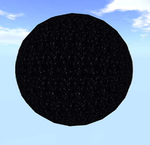 Super Solar System Sphere 124x124x124   Fills a 1/4 of a Sim!!!!!!