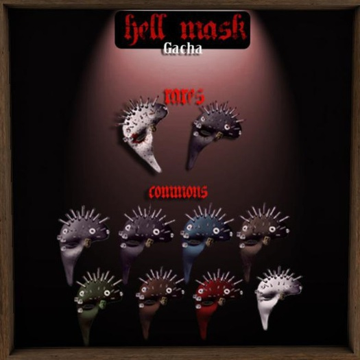 [BODY FACTORY] Hell Mask (Green)