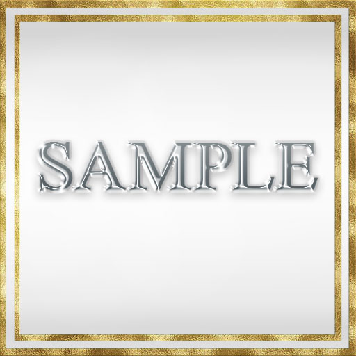 Zoy Texture [ Metal Frame 02 ] White