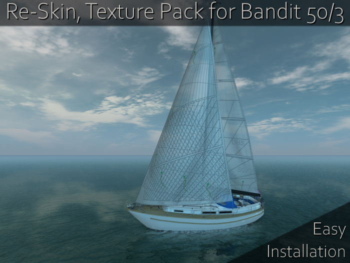 [DHS] White Sails - for Bandit 50/3