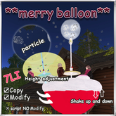 **merry  balloon** BOX**