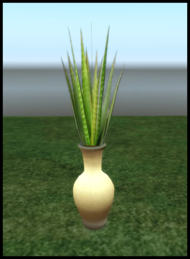 Plant  gold 4 prims