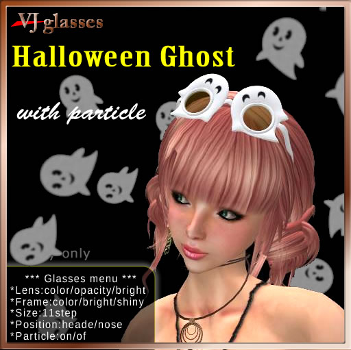 Halloween glasses ghost BOX
