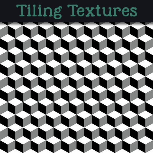 Abstract geometric pattern with 3D cubes - Seamless texture