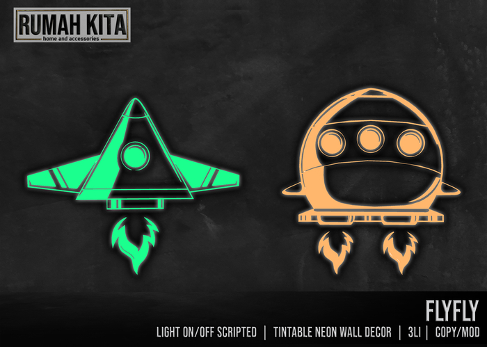 Rumah Kita - FlyFly - Neon Spaceships