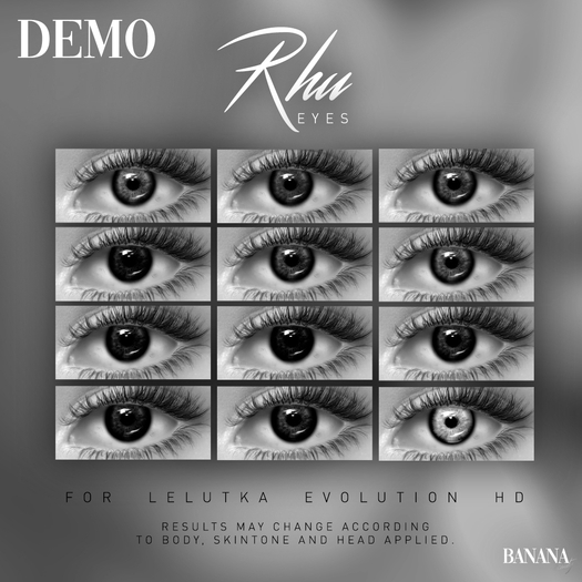 Banana Beauty DEMO: Rhu Eyes