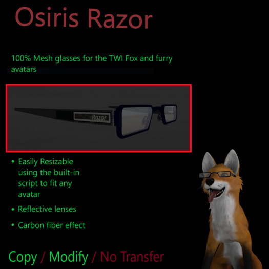 Razor Glasses (Boxed)