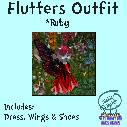 ~SWD~ DI- Flutters Outfit *Ruby
