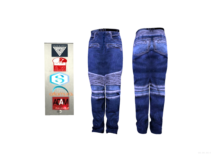 Home Store Faded/worn Jeans (Blue)