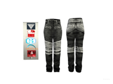 Home Store Faded/worn Jeans (Black)
