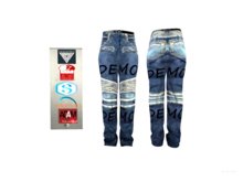 Home Store Faded/worn Blue Jeans (Demo)