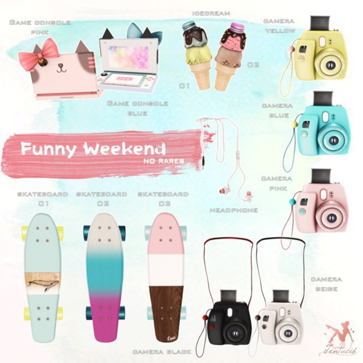 *Tentacio* Funny weekend. Camera pink