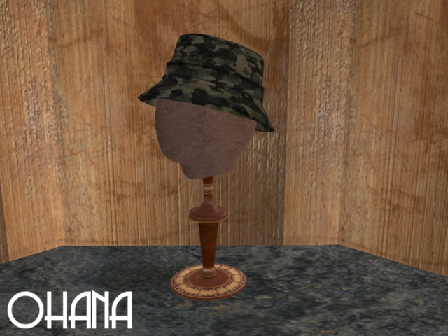 Ohana Bucket Hat Camo Black Olive (WEAR TO UNPACK)