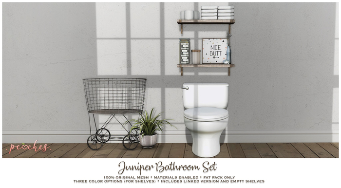 .peaches. Juniper Bathroom Set