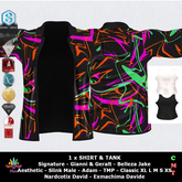 Merc - Open Shirt & Tanks - Cypher 3 - Most Fits Mens