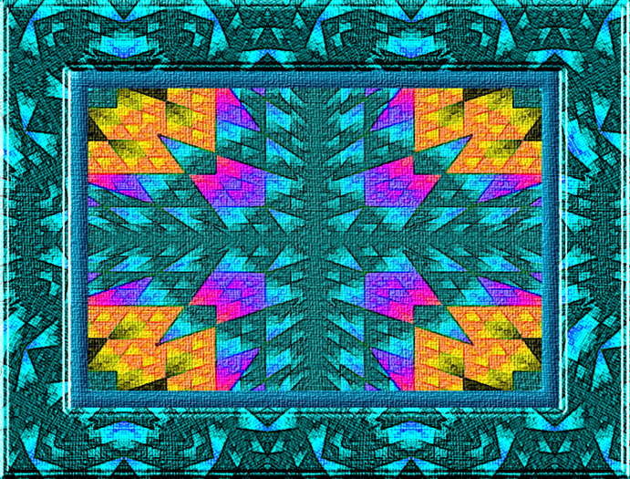 ART RUG TEXAS FANTASMAGORIA BY FLAME