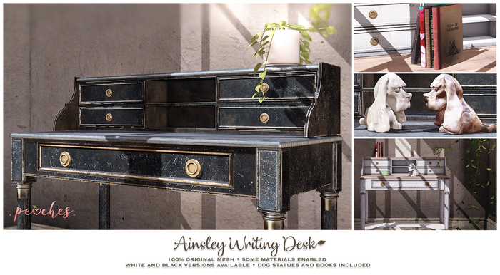.peaches. Ainsley Desk Set