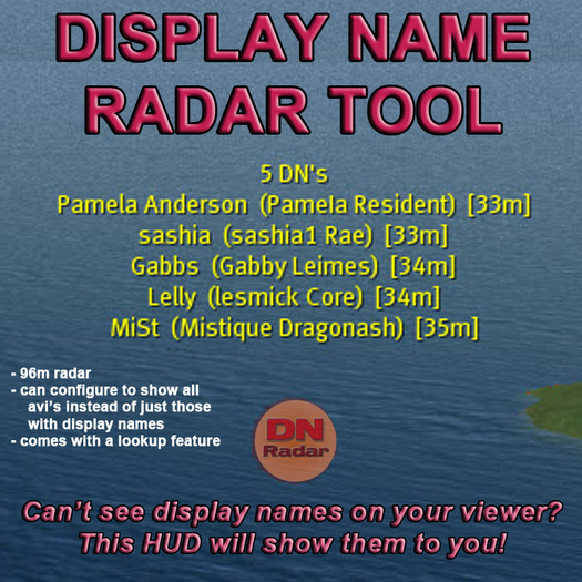 Display Name Radar Tool