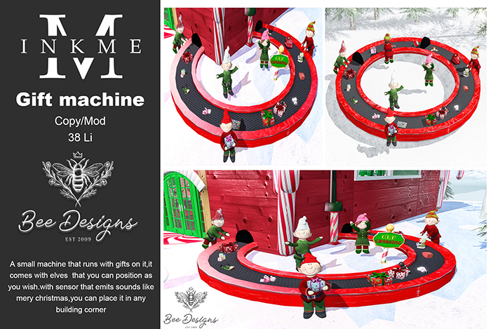 ::InkMe:: BD Gift machine