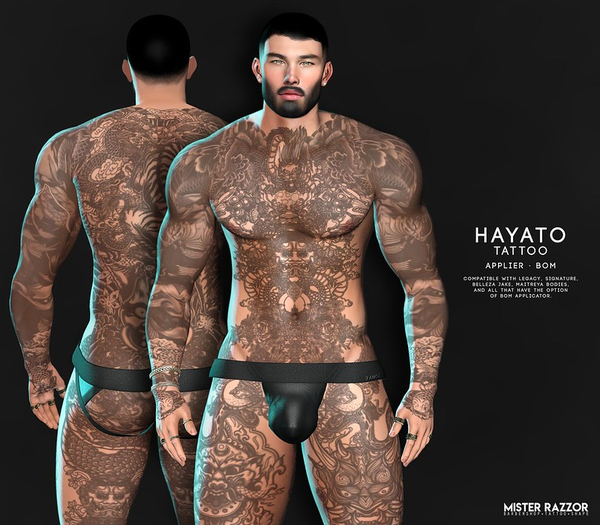 ((Mister Razzor)) Hayato Tattoo