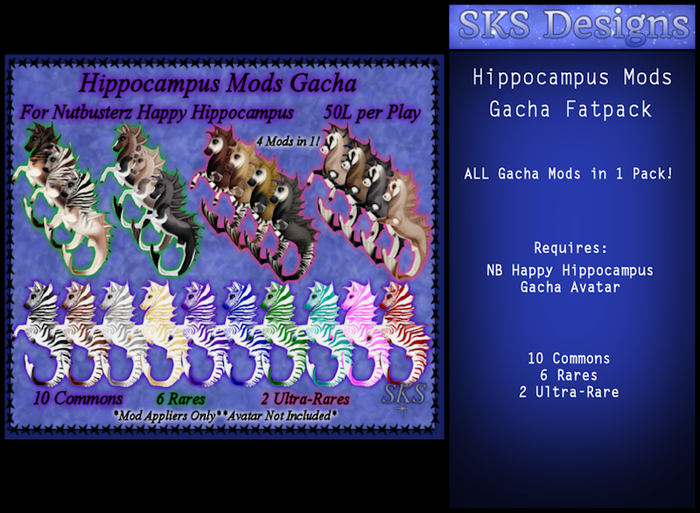 SKS Hippocampus Mods Gacha Fatpack