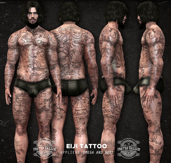 ((Mister Razzor)) Eiji Tattoo