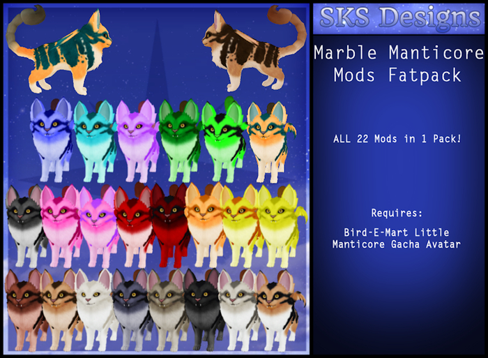 SKS Marble Manticore Mods Fatpack