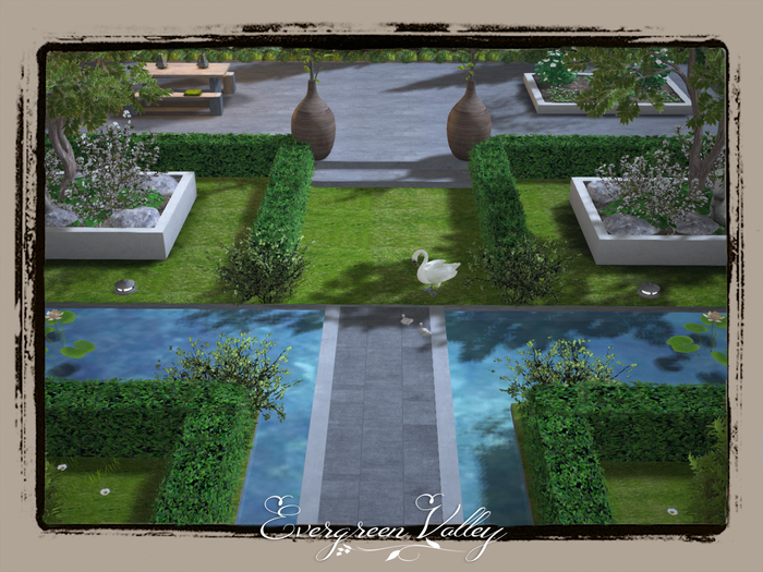 EV - Modern Swan Garden