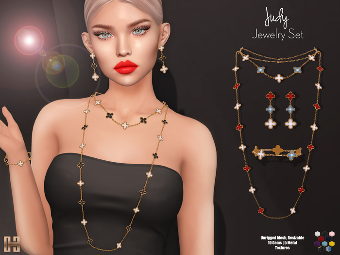 [hh] Judy Jewelry Set