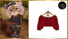 *DB* DINKIES ALEX SWEATER* red