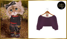 *DB* DINKIES ALEX SWEATER* plum
