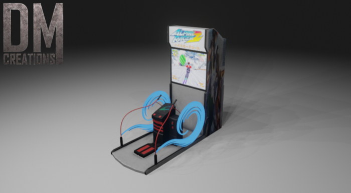 Gaming machine skiing Mesh 6