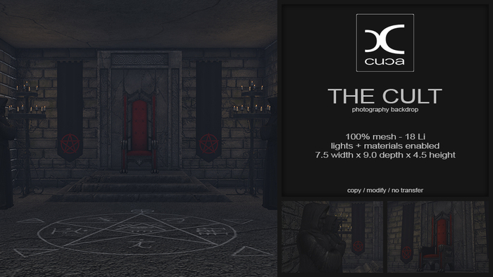 [..::CuCa Designs::..] The Cult Backdrop