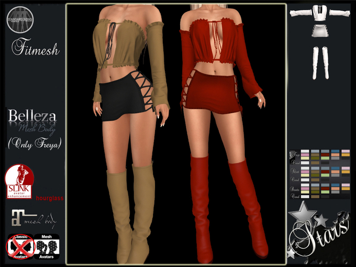 Stars - Maitreya, Belleza, Slink - Ruth