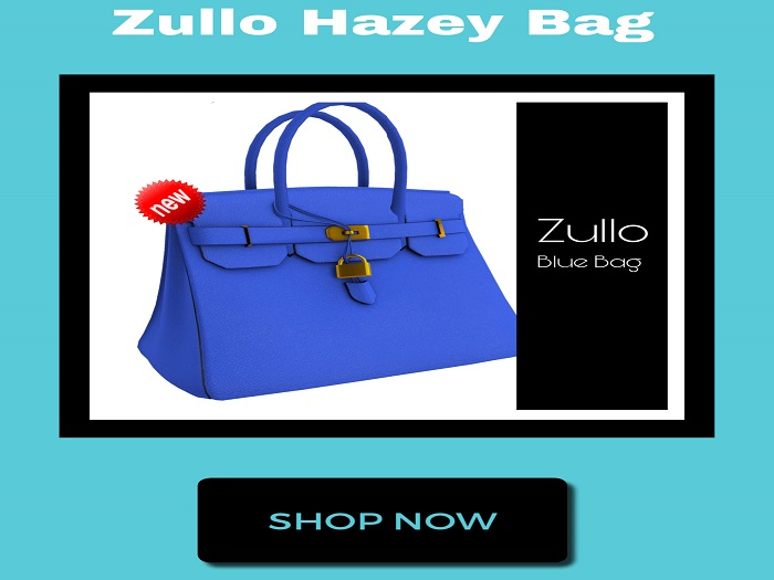 Zullo// Hazey Bag (BLUE)