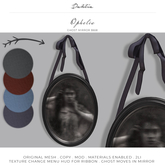 Dahlia - Ophelia - Ghost Mirror - B&W 
