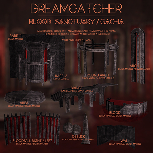 DREAMCATCHER // Blood sanctuary - Sanctuary / Black RARE