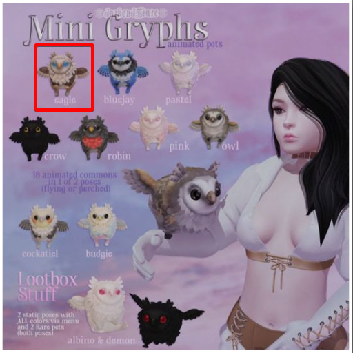 darkendStare. mini gryphs [eagle] (fly)