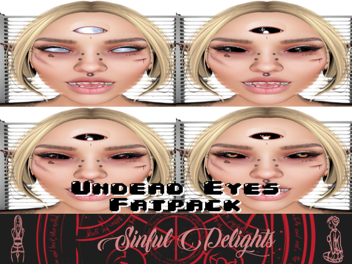 {Sinful Delights} Undead Eyes Fatpack