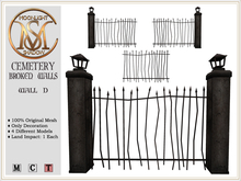 [MoonSha] Cemetery Broken Walls - Wall D (Boxed)